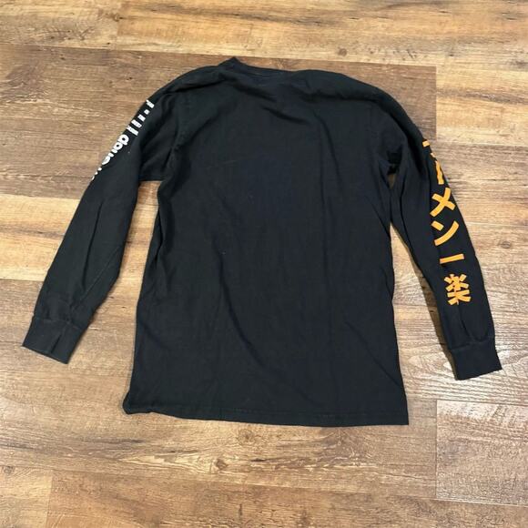 Naruto Shippuden Ichiraku Ramen Shop Long Sleeve Anime T-Shirt Black M READ - Picture 2 of 7